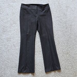 Ann Taylor LOFT Gray Julie Bootcut Bi-Stretch Pants Women’s 10